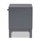 Baxton Studio Deirdre Modern Grey Wood 1-Drawer Nightstand 143-7886 - alternate 10